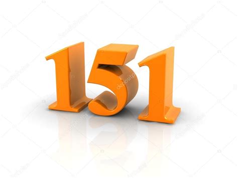 Number 151 Stock Photo By ©elenven 68736621