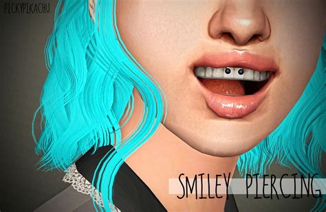 Smiley Piercing Sims 4 Piercings Sims Smiley Piercing
