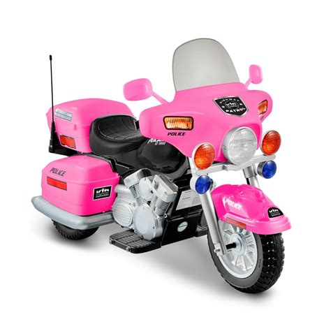 Kid Motorz Motorcycle 12 Volt Battery Powered Ride On Pink Walmart