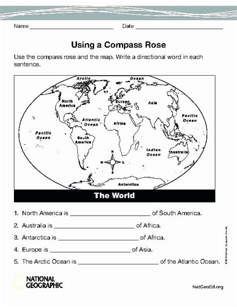 Geography Worksheets Middle School Pdf Map Skills Worksheets Middle