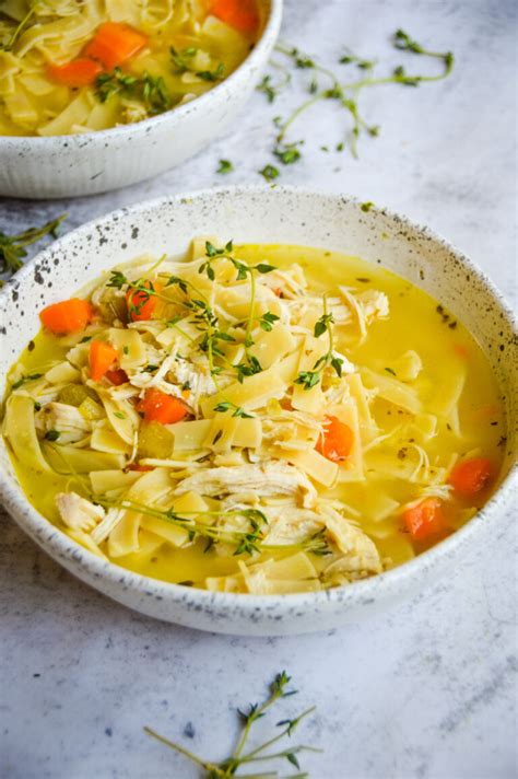 Instant Pot Chicken Noodle Soup Kay S Clean Eats Easy And Delicious}