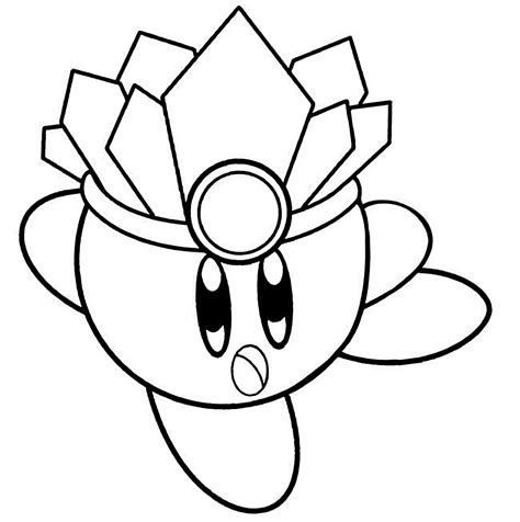 Dibujo De Kirby Para Colorear