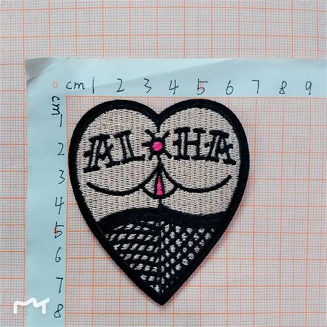 fengju 10pcs girl sexy embroidered patches iron on patches for clothes stickers applique
