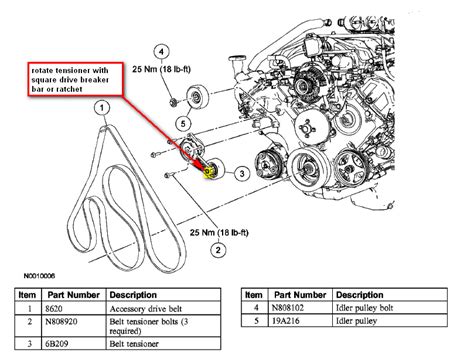 Ford V10 Serpentine Belt Diagram General Wiring Diagram