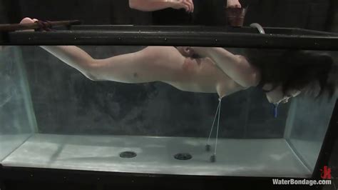 Maya Matthews In Naked Brunette Tied And Submersed In Water Hd Free