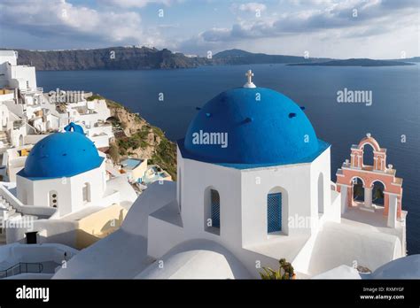 Santorini Greek Island Stock Photo Alamy