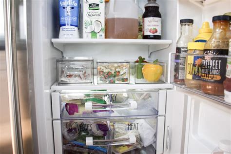 Best Way To Organize A Side By Side Refrigerator Like A Professional The Organized Mama