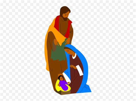 Nativity Clip Art Image 2 African American Religious Christmas Clip