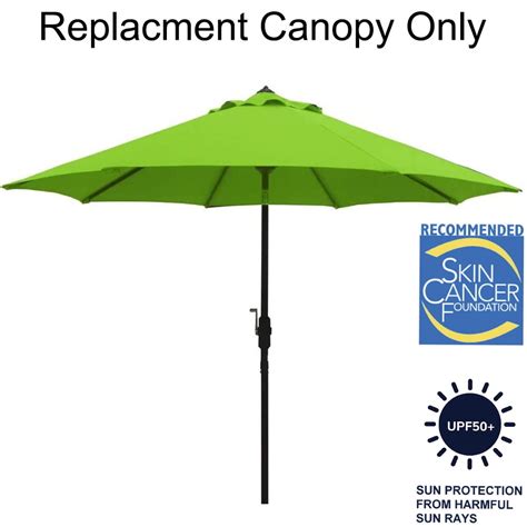 Bayside21 Patio Umbrella Replacement Canopy For 9ft 8 Ribs Sun