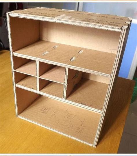 Woodworking one touch folding table mechanism wall mounted. Cara Membuat Rak Dari Kardus Bekas Terlengkap - pinka