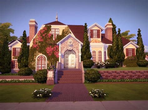 Richmonde Mansion No Cc The Sims 4 Catalog Sims 4 Houses Sims