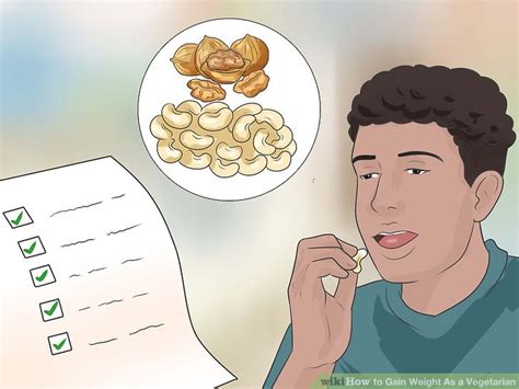 Drop the foods that don't supply the nutrients you need to maintain proper hormone balance, bodily functions, energy levels and muscle growth. 3 Ways to Gain Weight As a Vegetarian - wikiHow