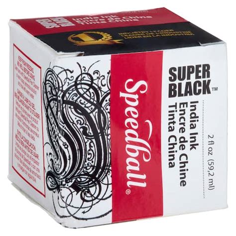 Speedball Super Black India Ink Michaels