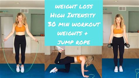 High Intensity Jump Rope Workout To Burn Fat At Home Youtube