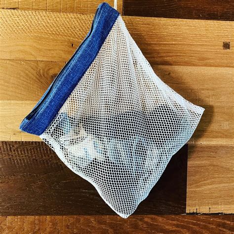 Mesh Laundry Bag Made In Usa Mesh Zipper Bag Delicate Wash Etsy