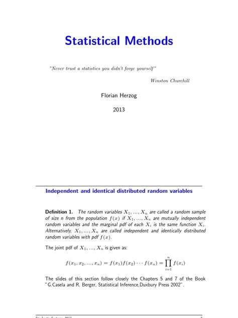 Statistical Methods Pdf Bias Of An Estimator Estimator