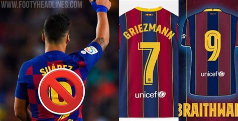Barça Changes 7 Squad Numbers For 20 21 Season Footy Headlines