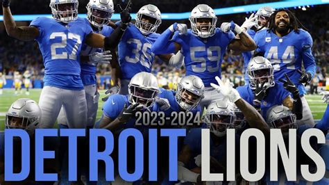 Detroit Lions 2023 2024 Season Prediction And Schedule Can Jared Goff