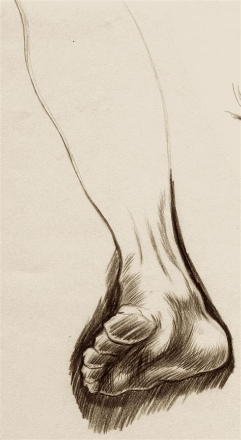Life Drawing Foot Study 2 By Tadashi Station On Deviantart