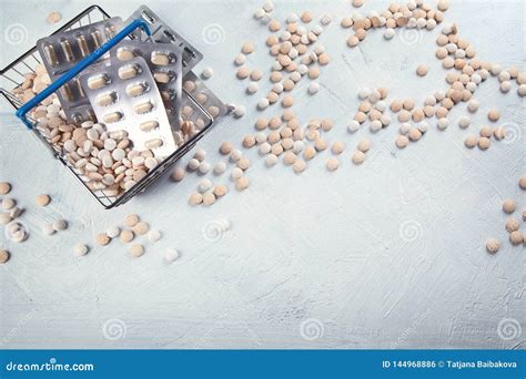 P Ldoras Farmac Uticas De La Medicina Foto De Archivo Imagen De