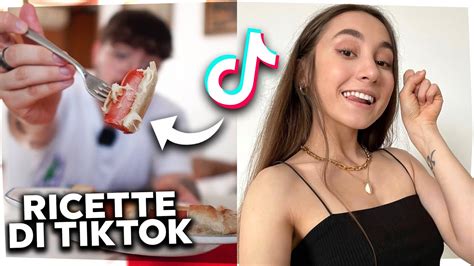 RICETTE VIRALI DI TIKTOK Cucino Come Adriana Kulchytska YouTube