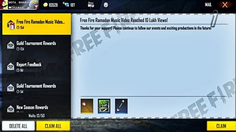 Generate free diamonds & coins for garena free fire on any device. How To Redeem Free Bangladesh Music Video Code in Free ...