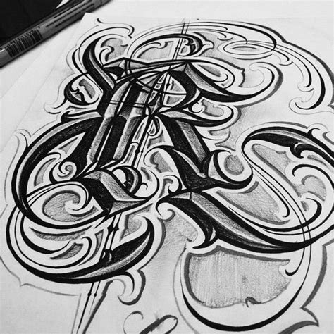 Pin By Mr Iii On In Black And White Tattoo Lettering Fonts
