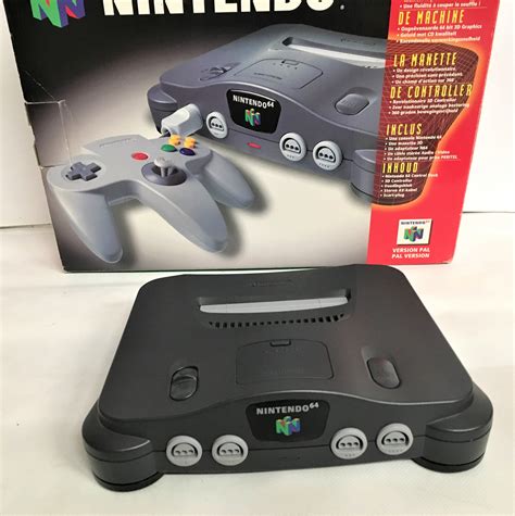 10 best retro nintendo consoles of june 2021. CONSOLE NINTENDO 64 VINTAGE - Boutique Univers Vintage