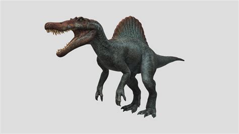 Jurassic Park 3 Spinosaurus Download Free 3d Model By Makaka