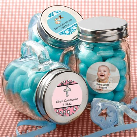 Personalized Expressions Collection Glass Mason Jars Baby Shower