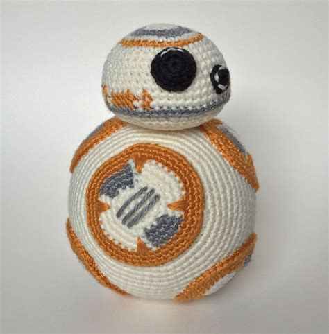 here is my little crocheted bb8 droid for more check out my blog post mspremiseconclusion