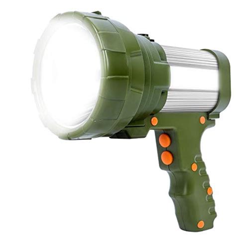 Super Bright Led Spotlight Rechargeable Flashlight 6000 Lumen Handheld