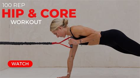 100 Rep Hip And Core Workout Using Crossover Symmetry Youtube
