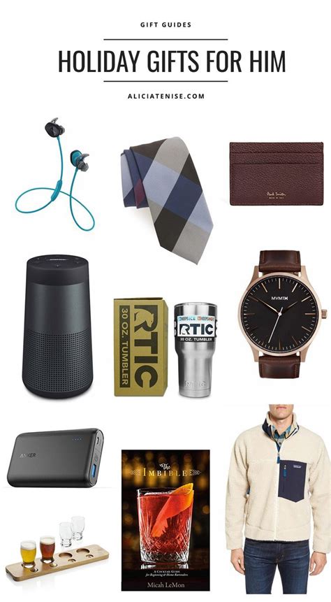 Unique thoughtful gifts for him. Unique Gift Ideas for Him | Holiday Shopping | Alicia ...