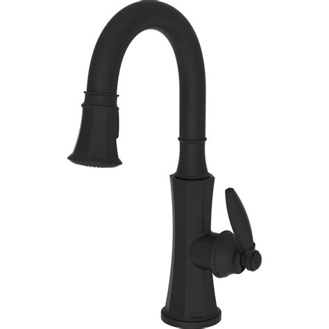 Browse kitchen sink faucets by style, finish, installation type, location and innovation. Newport Brass NB1200-5223-56 Flat Black One Handle Kitchen ...