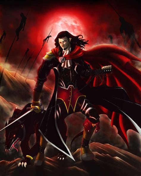 Vlad Por MoonaBluesky Hellsing Ultimate Anime Vampire Dracula Hellsing Alucard