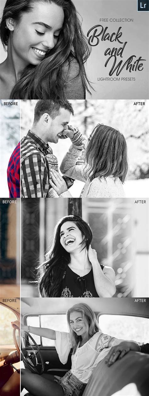 These free lightroom presets from on1 and on1 partners work with adobe lightroom 4, 5, 6, and classic cc. Free BW Lightroom Presets | Lightroom presets, Lightroom ...