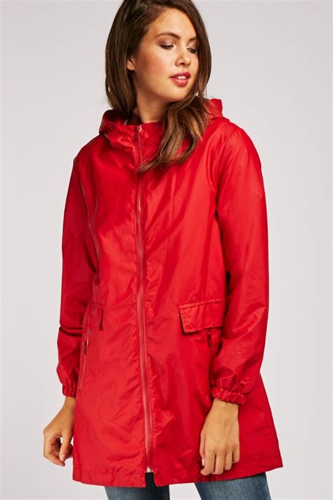 Waterproof Hooded Rain Jacket Just 6