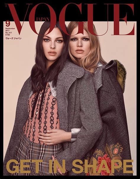 Doutzen Kroes Lara Stone Joan Smalls And More Grace Vogue Japans