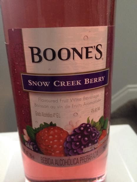 Nv Boones Farm Snow Creek Berry Usa California Cellartracker