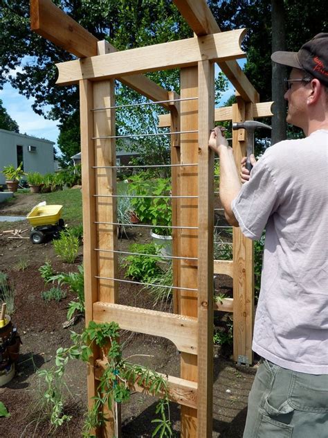 4 Simple Ways To Create A Diy Arbor Trellis The Owner Builder Network