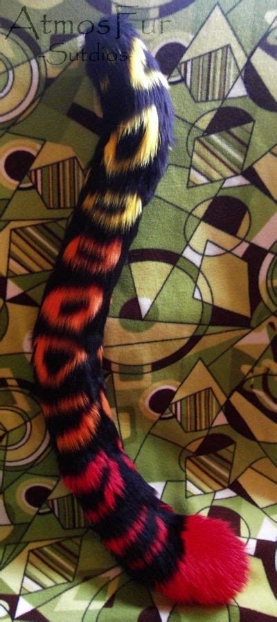 Fire Leopard Tail For Sale By Atmosfur On Deviantart Furry Costume