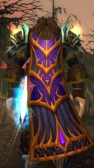 Mantón De La Torre Violeta Objeto World Of Warcraft
