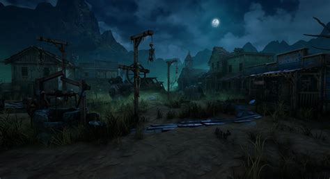 Wild West Ghost Town Of Fogmourn In Environments Ue Marketplace