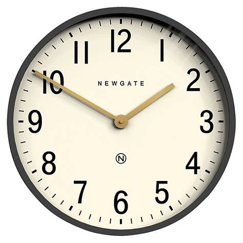 Buy Newgate Mr Edwards Wall Clock Dia45cm Moonstone Grey Online At