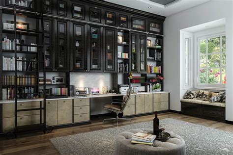 Custom Home Offices Gallery Designed By Closet Factory