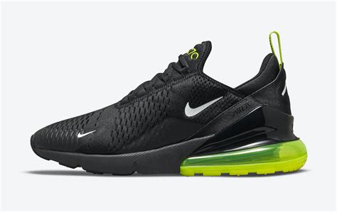 Nike Air Max 270 Black Neon Do6392 001 Release Date Sbd