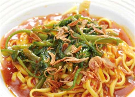 Satu lagi sajian berbahan mie khas jawa barat : Resep Mie Kangkung Babi : Cara Gampang Menyiapkan Chinese Brocoli Kailan With Crispy Pork Lezat ...