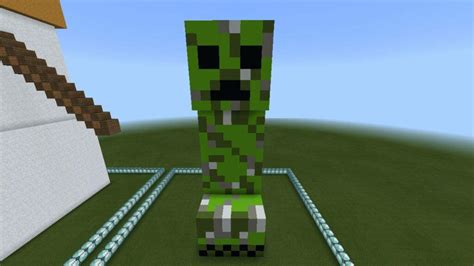 Creeper Statue Minecraft Amino