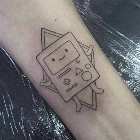 Bmo Tattoo Adventure Time Tattoo Sleeve Tattoos New Tattoos